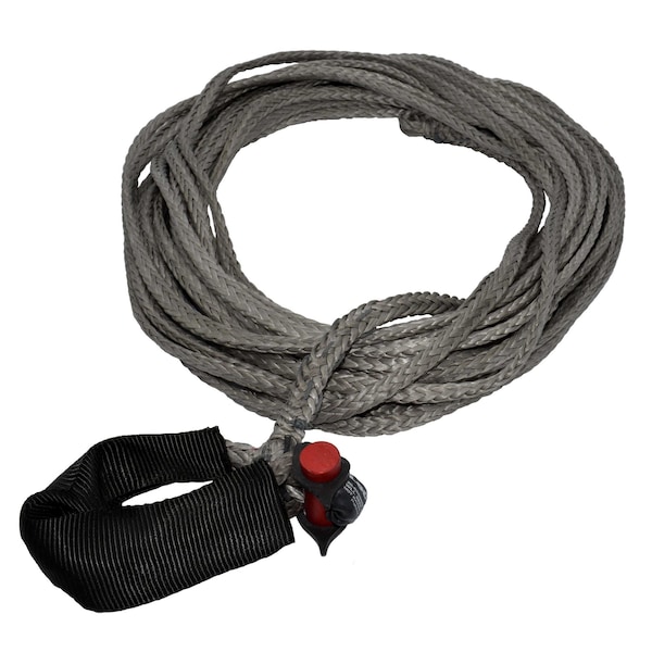 1/4 in. x 50 ft. 2,833 lbs. WLL. LockJaw Synthetic Winch Line Extension w/Integrated Shackle